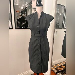 Elegant Calvin Klein Button-Down Dress